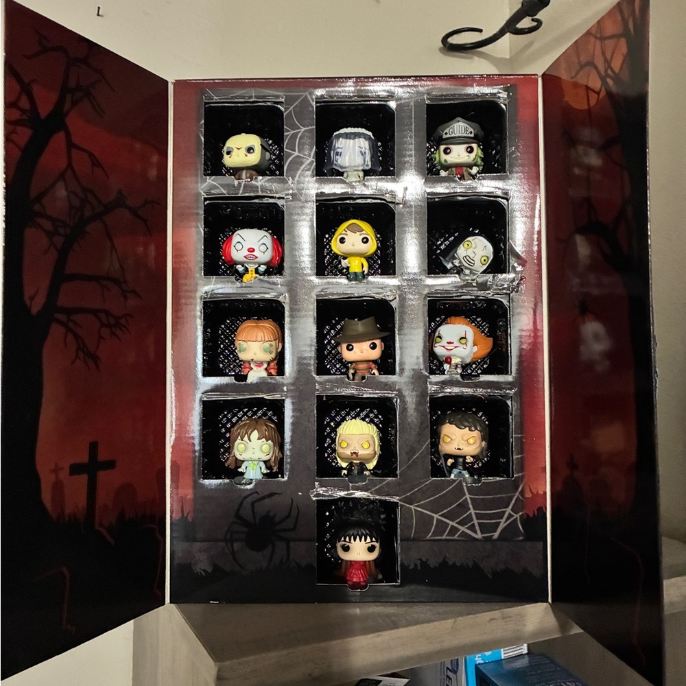 Funko Halloween Horror Mini Figures Set - Black, Red, Yellow